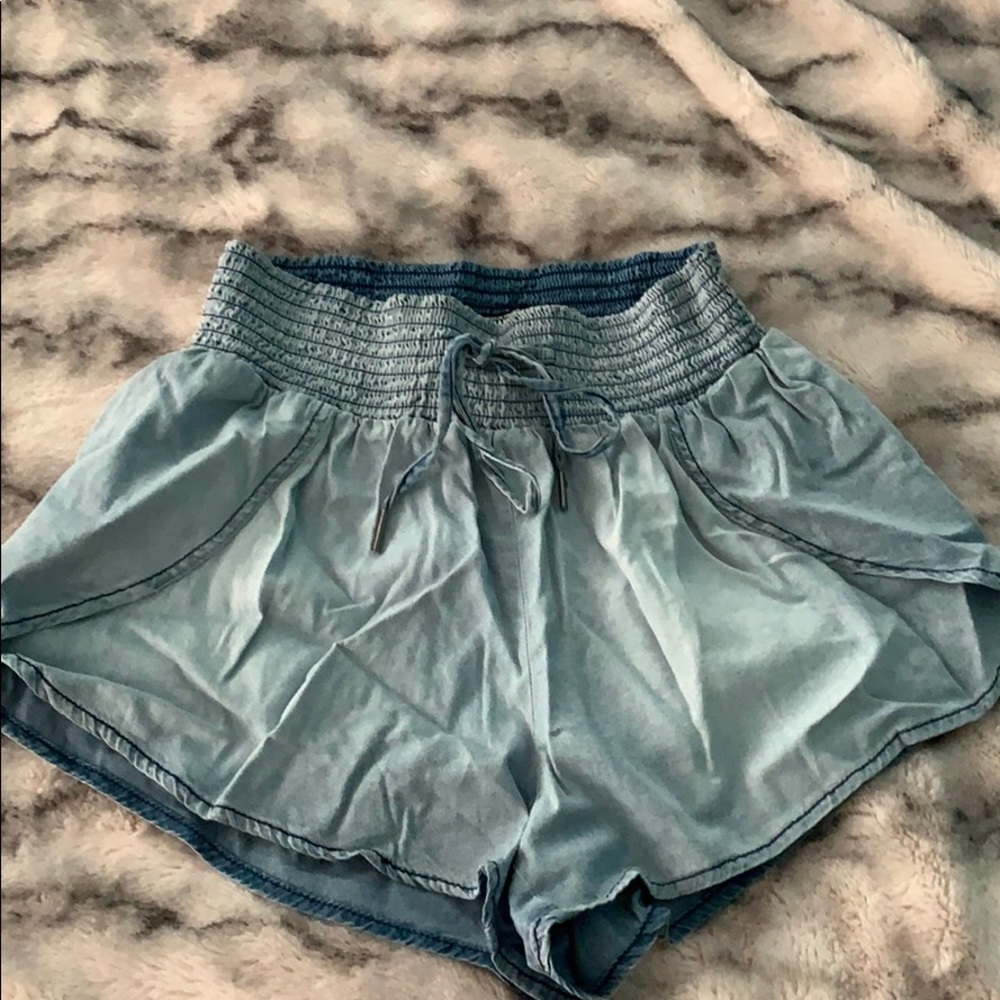 Cute, flowy, denim style shorts